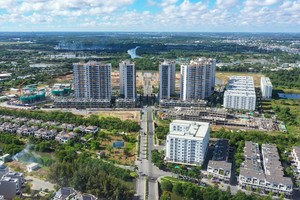 Mizuki Park đang trở thành tâm điểm chú ý trên trục đại lộ Nguyễn Văn Linh.