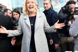 Nhà lãnh đạo cánh hữu kỳ cựu của Pháp Marine Le Pen. (Nguồn: AFP).