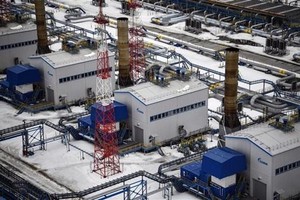 Toàn cảnh giếng khí đốt Bovanenkovo trên bán đảo Yamal thuộc Nga. (Ảnh: AFP/TTXVN).