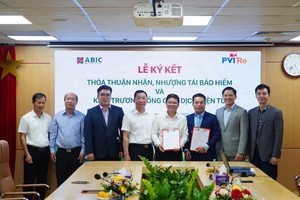 Lễ ký kết Thỏa thuận nhận nhượng tái bảo hiểm ABIC – PVI Re.