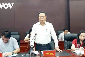 Thứ trưởng Bộ Lao động Thương binh và Xã hội Lê Văn Thanh làm việc với các sở, ban, ngành của thành phố Đà Nẵng.