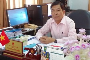 Chủ tịch Ủy ban Nhân dân huyện Mang Thít, ông Nguyễn Văn Diên. (Nguồn: mangthit.vinhlong.gov.vn)