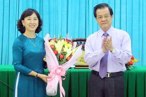 Bà Nguyễn Thị Minh Thúy, Phó Chủ tịch UBND tỉnh An Giang.