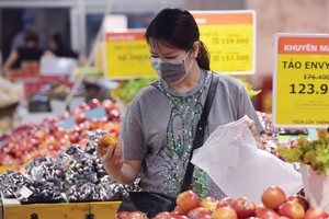 Nhu cầu tiêu dùng hồi phục mạnh sau đại dịch là một trong những yếu tố đẩy giá tiêu dùng đi lên.