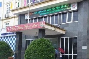 Trung tâm Kiểm soát bệnh tật (CDC) tỉnh Yên Bái.