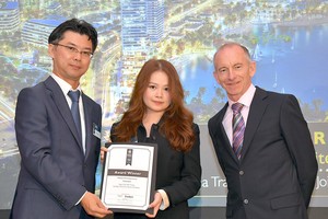 Bà Kiều Tuệ Mẫn – Phó Chủ tịch Hội đồng Quản trị Tập đoàn KDI Holdings tham gia lễ trao Giải thưởng International Property Awards (IPA) 2022.