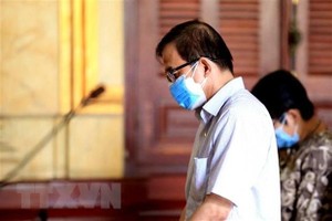 Bị cáo Trương Vui bị tuyên án chung thân. (Ảnh: Thành Chung/TTXVN).