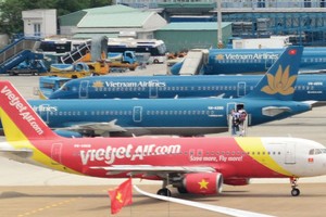 Thị trường hàng không Việt Nam là một trong những thị trường tăng trưởng cao nhất thế giới. Ảnh: Dũng Minh.