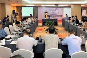 Hội thảo “Kinh nghiệm và đề xuất chính sách của Nhật Bản cho công tác xây dựng lộ trình thực hiện kinh tế tuần hoàn tại Việt Nam”.