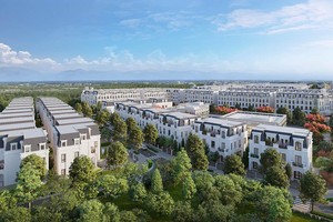 Thảo Viên Villas nằm giữa những hàng cây xanh biếc mang lại cảm giác an nhiên tự tại.