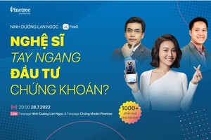 Ninh Dương Lan Ngọc và MC Trần Quốc Khánh lần đầu đối thoại chứng khoán