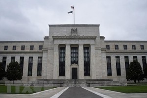 Trụ sở Ngân hàng Dự trữ Liên bang Mỹ (Fed) tại Washington DC. (Ảnh: AFP/TTXVN).