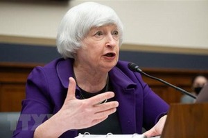 Bộ trưởng Tài chính Mỹ Janet Yellen. (Ảnh: AFP/TTXVN).