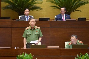 Bộ trưởng Bộ Công an Tô Lâm.