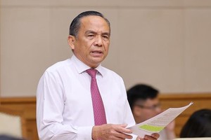 Ông Lê Hoàng Châu, Chủ tịch Hiệp hội Bất động sản TP.HCM. (Ảnh: Nhật Bắc).