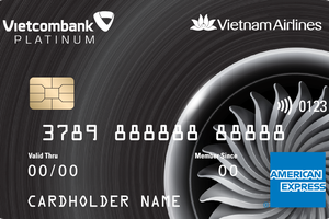 Đẳng cấp thẻ Vietcombank Vietnam Airlines American Express (thẻ Amex Bông Sen Vàng).