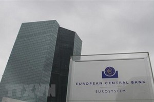 Trụ sở Ngân hàng trung ương châu Âu (ECB) tại Frankfurt, Đức, ngày 7/7/2022. (Ảnh: THX/ TTXVN)
