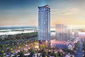 Soi bóng bên sông Hồng trù phú, Sunshine Golden River nổi bật với bộ sưu tập căn hộ hàng hiệu sở hữu tuyệt tác vườn ban công độc bản.