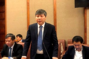 Ông Nguyễn Đức Hòa - Giám đốc Bảo hiểm xã hội Thành phố Hà Nội. (Ảnh: VGP)