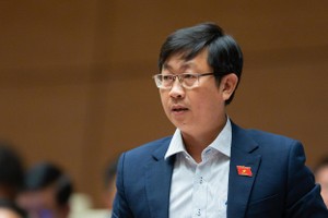 Đại biểu Nguyễn Hữu Thông, Phó trưởng đoàn đại biểu chuyên trách tỉnh Bình Thuận.