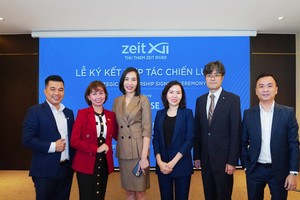 Ngày 7/10, Tập đoàn Khải Hoàn Land ký kết hợp tác chiến lược với VGSE – Tập đoàn GS E&C dự án Thu Thiem Zeit River.