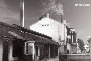 Nhà máy Bia Hà Nội – nơi nghệ nhân cho ra đời mẻ bia hơi đầu tiên. Ảnh: Habeco.