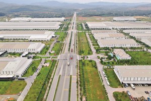 Dự án đầu tư Khu công nghiệp Tam Anh - An An Hòa được đầu tư trên địa bàn huyện Núi Thành.