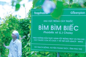 Traphaco luôn đảm bảo cân bằng 3 mục tiêu: tăng trưởng kinh tế gắn với bảo tồn hệ sinh thái xanh và phát triển cộng đồng xã hội.