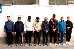 Các đối tượng trong vụ án.