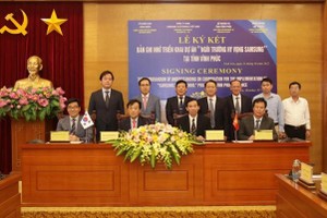 Tháng 10/2022, Công ty Samsung Electronics Việt Nam và Tổ chức KFHI đã ký bản ghi nhớ triển khai thực hiện dự án “Ngôi trường Hy vọng Samsung” tại xã Bắc Bình, huyện Lập Thạch.