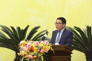 Giám đốc Sở Văn hóa và Thể thao Hà Nội Đỗ Đình Hồng. (Ảnh: Thanh Hải).