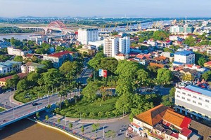 Hải Phòng đang đẩy mạnh chỉnh trang, hiện đại hóa đô thị Ảnh: Hồng Phong.