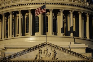 Tòa nhà Quốc hội Mỹ ở thủ đô Washington, DC. (Ảnh: AFP/TTXVN).