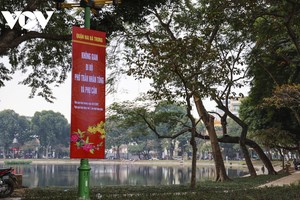 Hà Nội phân luồng tổ chức giao thông tại không gian đi bộ phố Trần Nhân Tông (Ảnh: Nguyễn Hà).