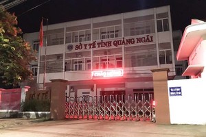 Sở Y tế Quảng Ngãi phải chịu trách nhiệm về một số sai phạm trong công tác phòng, chống Covid-19. Ảnh: N.B.