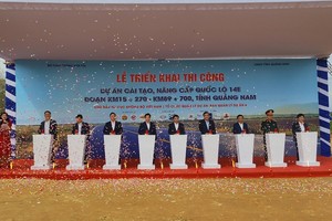 Khởi công Dự án cải tạo, nâng cấp Quốc lộ 14E đoạn Km15 + 270 đến Km 89 + 700.