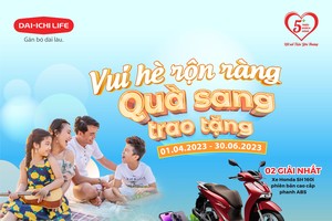Dai-ichi Life Việt Nam triển khai chương trình khuyến mại “Vui hè rộn ràng, Quà sang trao tặng”