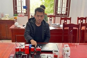 Đối tượng Trần Như Trung trong đường dây mua bán hóa đơn. (Nguồn: Công an cung cấp).