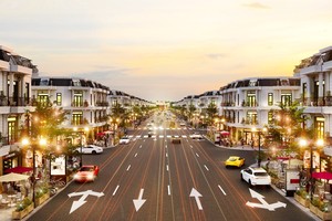 Quy hoạch và thiết kế trục thương mại – dịch vụ đẳng cấp của khu compound thông minh 5F Orianna.