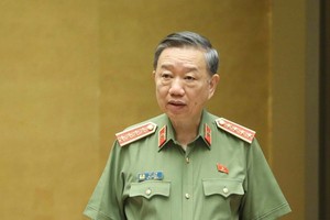 Bộ trưởng Bộ Công an - Đại tướng Tô Lâm.