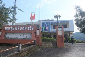 Huyện ủy Sơn Tây. Ảnh minh họa.