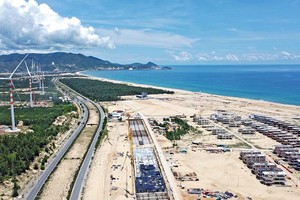 Nhiều dự án tại Khu kinh tế Nhơn Hội đang gặp vướng mắc liên quan đến quy hoạch và mặt bằng.