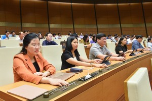 Phiên họp ngày 22/6 của Quốc hội.