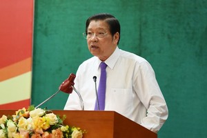 Trưởng Ban Nội chính Trung ương Phan Đình Trạc.