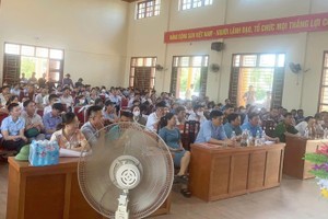 Nghệ An: Xử lý vụ em trai lãnh đạo huyện trúng đấu giá 23/56 lô đất