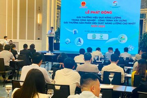 Phát động nhiều giải thưởng về tiết kiệm, sử dụng năng lượng hiệu quả