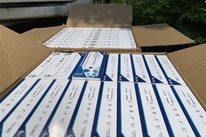 Bùi Văn Hải đã chiếm đoạt tài sản của người khác thông qua thủ đoạn lừa bán kit test COVID-19. (Ảnh minh họa: TTXVN)