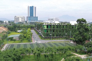 Khu văn phòng làm việc theo mô hình campus tạo cảm giác thoải mái, giúp công việc đạt hiệu quả cao