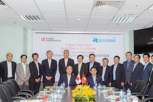 Tập đoàn Xây dựng Hòa Bình và Kajima Corporation (Nhật Bản) ký kết hợp tác chiến lược vào đầu năm 2017, đánh dấu một mối quan hệ lâu dài và bền chặt