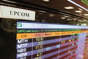 UPCoM sắp có bảng phân loại doanh nghiệp theo quy mô vốn